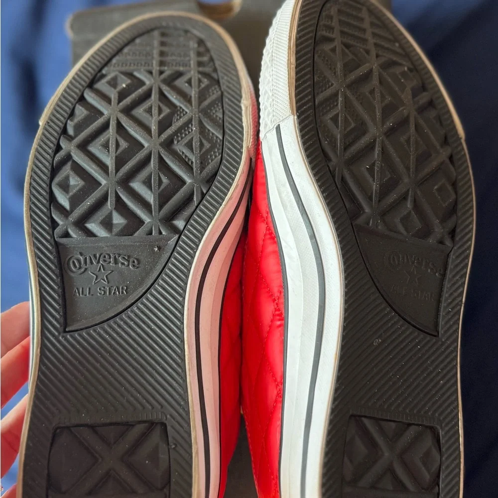 Converse Red Sneakers - Picture 2 of 4